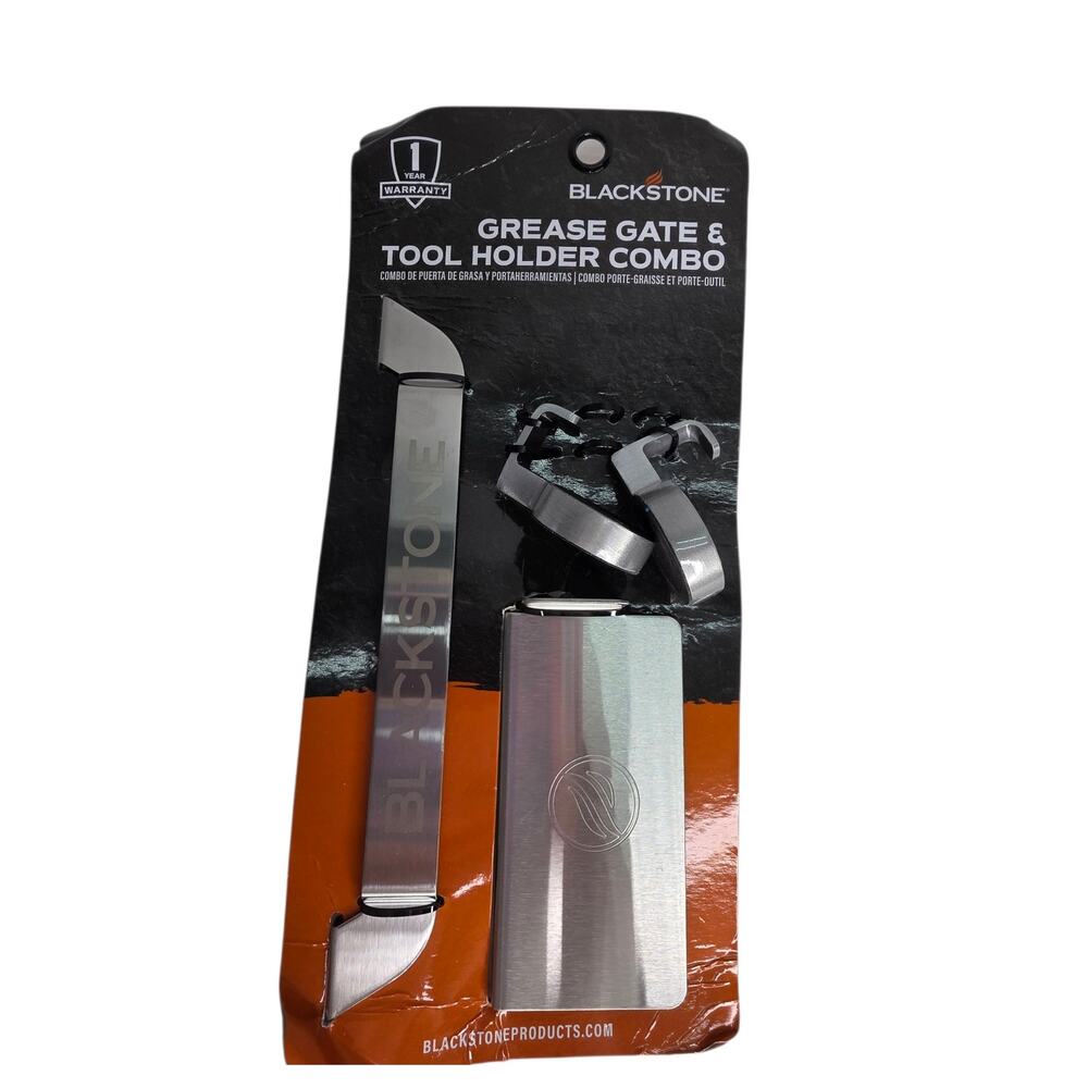 Blackstone Grease Gate & Tool Holders Combo Missing 1 Hook    Grilling Tools